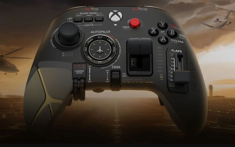 PowerA pripravuje špeciálny ovládač pre Microsoft Flight Simulator 2024