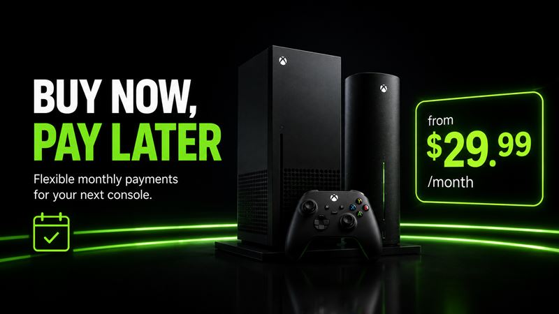 Budú splátky obchodný model pre nové konzoly? Xbox pripravuje spoluprácu na 'Buy now, Pay Later' programoch s Paypalom, a Klarnou