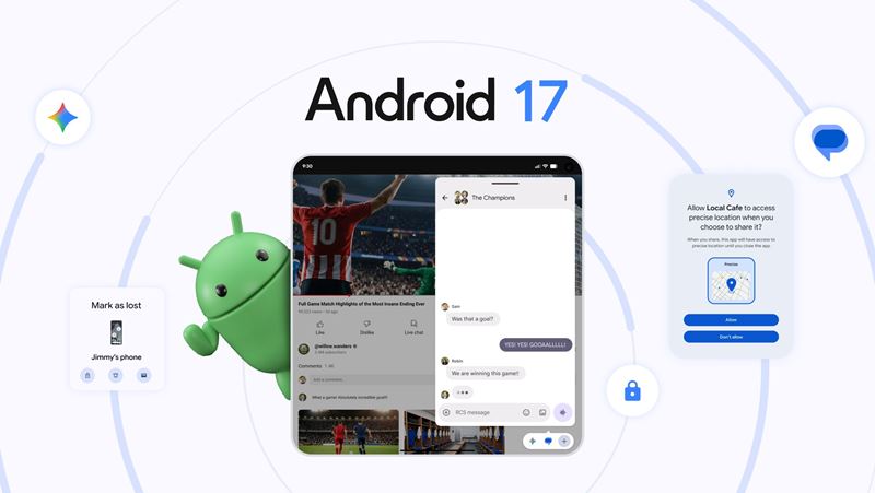 Google oficiálne vydáva Android 17, prvé ho dostávajú Pixely