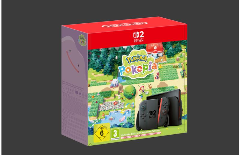 Nintendo Switch 2 dostane bundle s Pokémon Pokopia za 499 eur