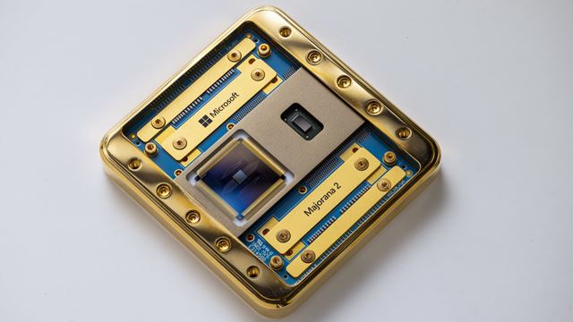 Microsoft predstavil kvantový procesor Majorana 2
