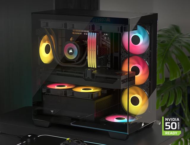 Corsair 2800X RS-R ARGB micro-ATX skrinka s podporou 410 mm GPU 360 mm radiátora