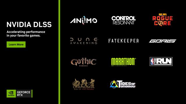 Nvidia potvrdila, že CONTROL Resonant príde s DLSS 4.5 a path tracingom, plus ohlásila ďalšie hry s podporou DLSS