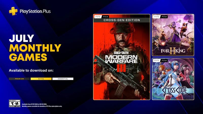 Júlové hry pre PlayStation Plus Essential predstavené