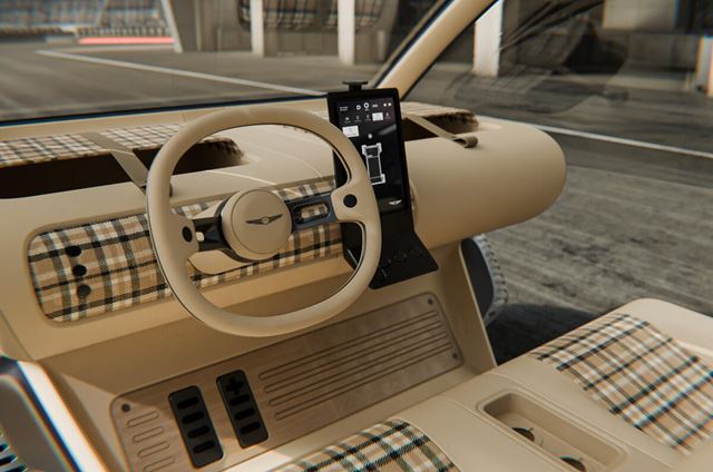 Genesis ukázal luxusnú elektrickú buggy so štyrmi motormi. Dokáže jazdiť aj bokom