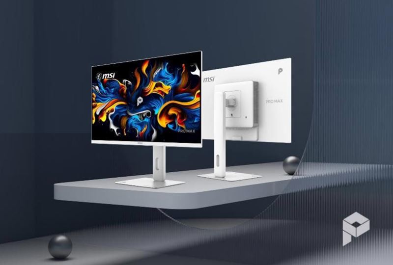 MSI predstavilo prvý 27-palcový 4K monitor s tlačeným IJP OLED panelom