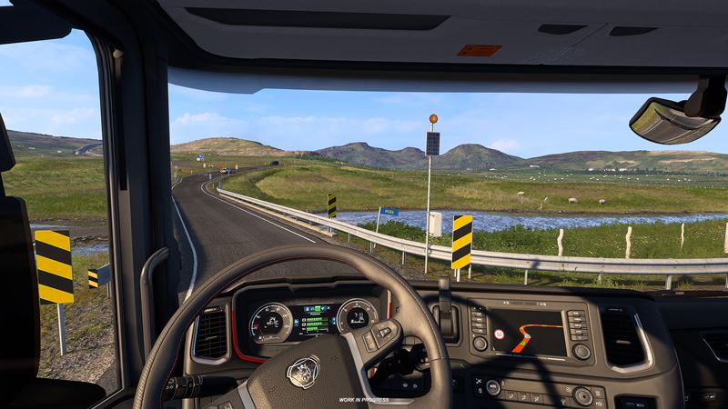 Island v Euro Truck Simulator 2 ukazuje svoje mosty, nebude núdza ani o ikonické jednopruhové prechody