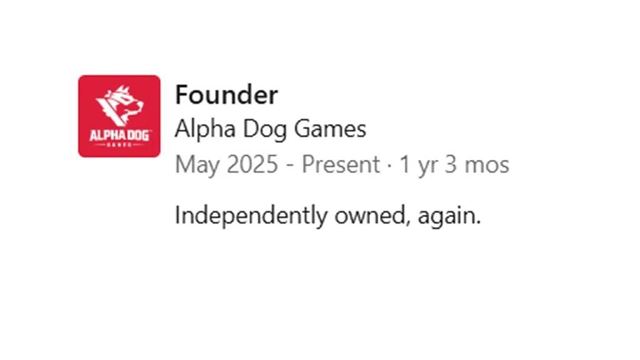 Alpha Dog štúdio je znovu nezávislé