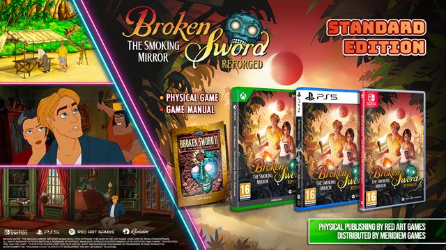 Legendárna adventúra Broken Sword 2 sa vracia v remastrovanej verzii aj vo fyzickej edícii