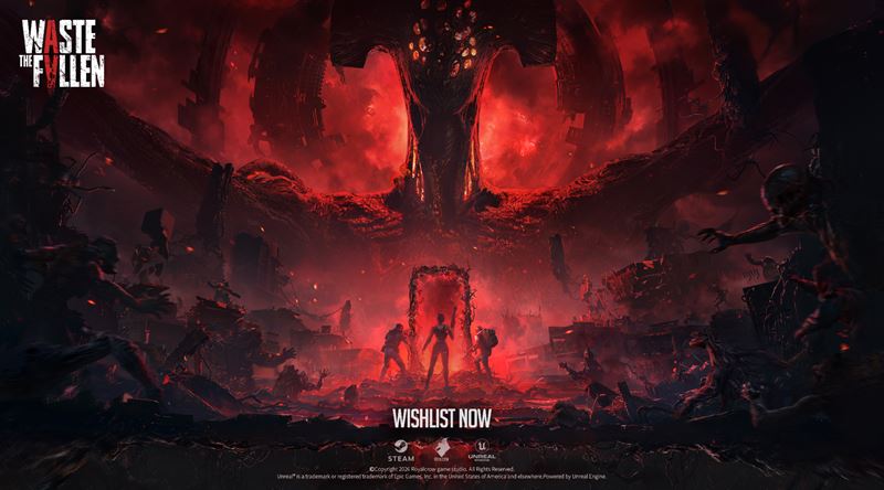 Lovecraftovská extraction strieľačka Waste The Fallen odhalila svoj temný svet