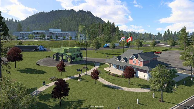 American Truck Simulator – British Columbia DLC predstavuje nové mestá a regióny