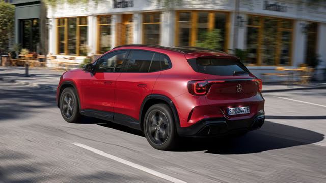 Mercedes predstavil nový GLA. Elektrické SUV ponúkne dojazd 657 km a nabíjanie výkonom 320 kW