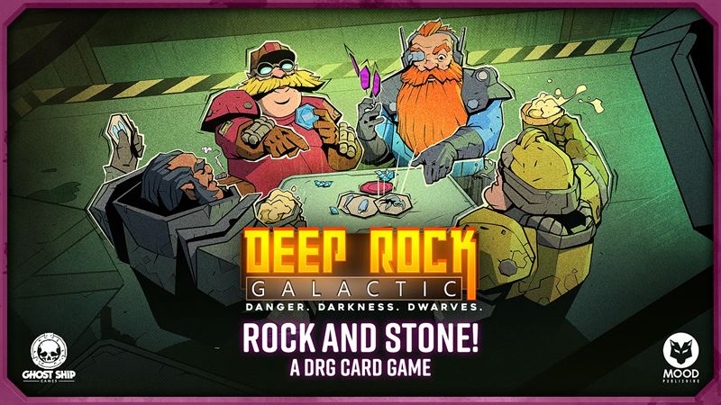 Deep Rock Galactic dostane kartovú hru, o víťazstve rozhodne stratégia aj blafovanie