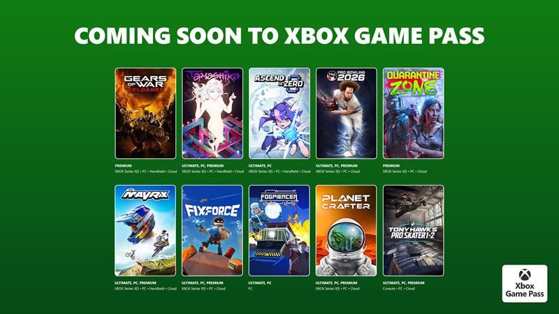 Nové Game Pass hry predstavené