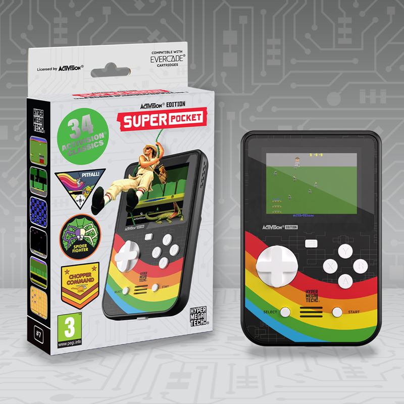 Super Pocket Activision Edition prinesie 34 klasických hier od Activision
