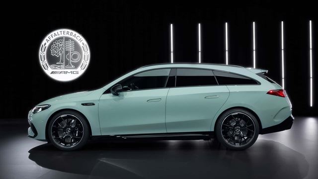 Mercedes-AMG CLA 45 je po novom elektrický, má 680 koní, dojazd 670 km a príde aj ako kombi