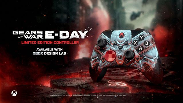 Gears of War: E-Day dostane limitované XBOX ovládače