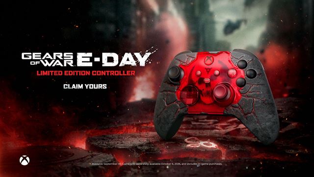Gears of War: E-Day dostane limitované XBOX ovládače