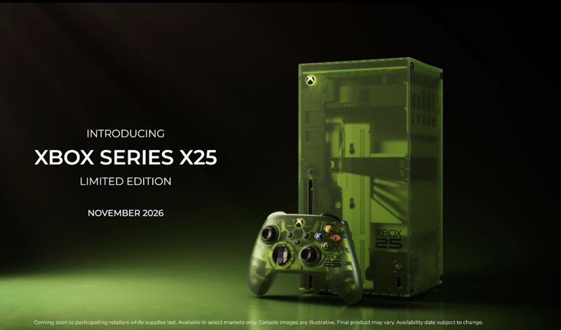 XBOX Series X25 Limited Edition má stáť 899 eur, vyjsť má na Black Friday