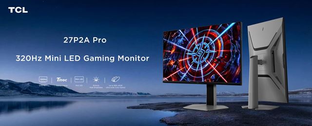 TCL predstavilo nové herné monitory pre rok 2026, nechýba prvý OLED+ model ani 57-palcový Dual 4K displej