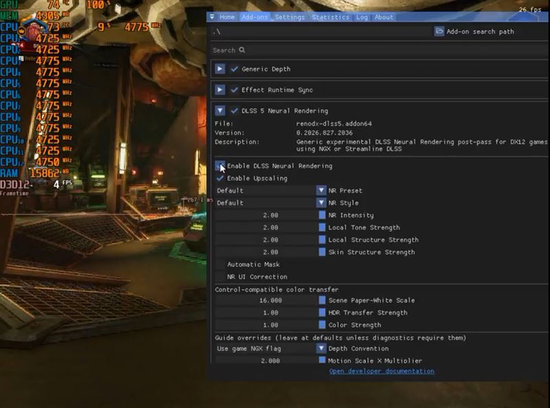 DLSS5 neural rendering už bol rozbehaný aj na RTX 20 a RTX 30 sériách, výkon je však veľmi slabý