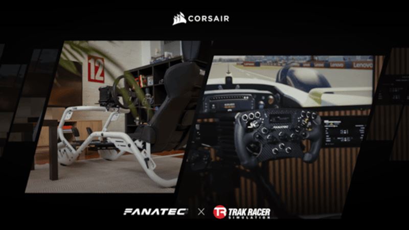 Corsair rozširuje ponuku pre pretekárov, kupuje výrobcu kokpitov Trak Racer