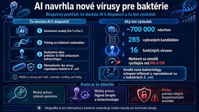 AI dostala do rúk genetický kód a výsledkom sú nové funkčné vírusy. Zrejme ich svet nemá už teraz dosť.