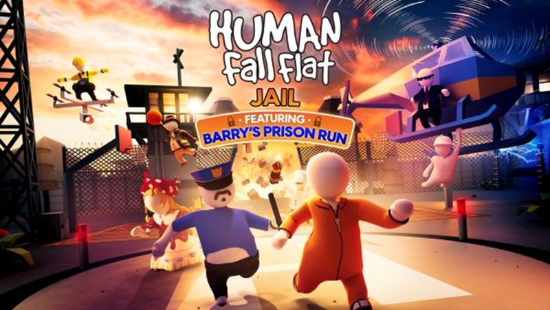 Human Fall Flat dostáva nový Jail level, útek z väzenia môžete skúsiť zadarmo