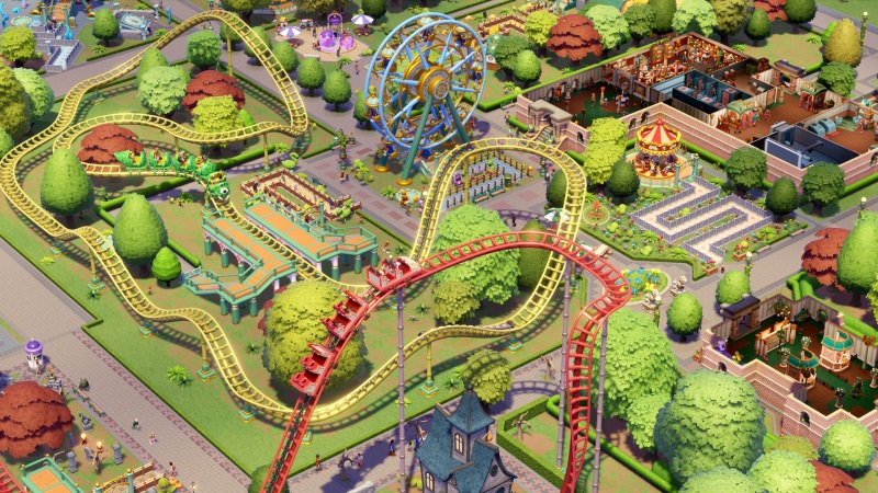 Two Point Museum sa s DLC Rides & Relics zmení na zábavný park
