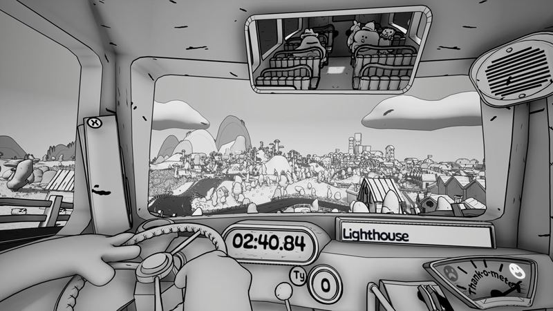 Double Fine vydá bláznivý autobusový simulátor Thank You Bus Driver budúci mesiac