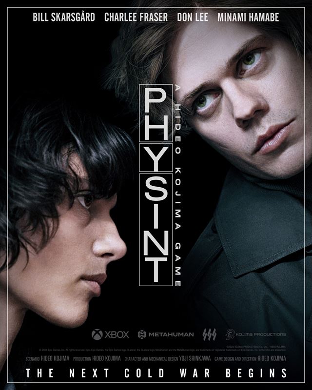 Kojima predstavil obsadenie Physint hry, hlavnú postavu obsadí Bill Skarsgard