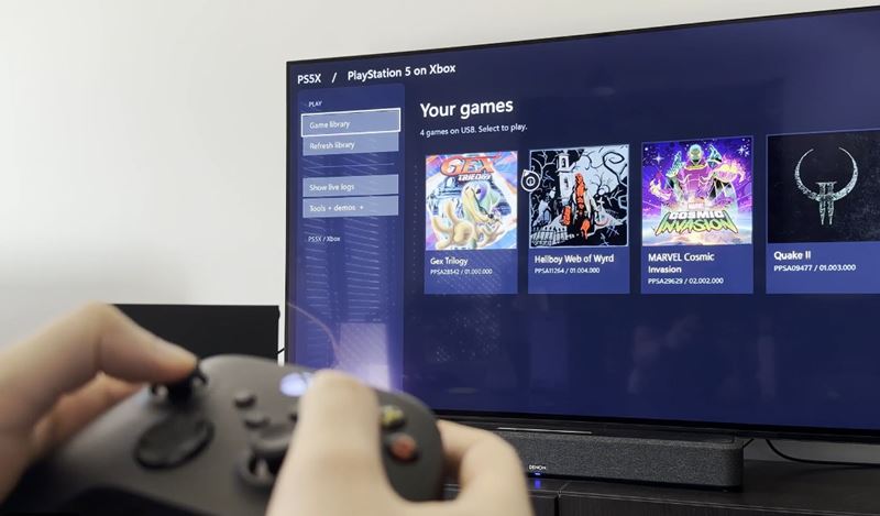 Xbox Series X už dokáže spustiť PS5 hry cez emulátor