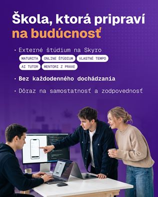 Skyro: denne v škole alebo online z domu. Obe cesty vedú k maturite z IT a gamedevu