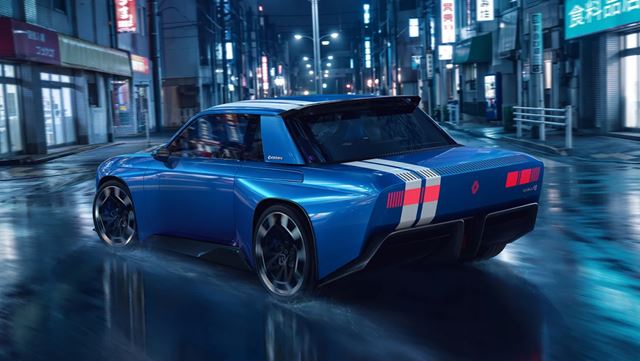 Renault 8 Gordini Concept má elektrický pohon s výkonom 270 koní