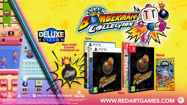 Super Bomberman Collection vyšla vo fyzickej edícii, Switch 2 verzia príde neskôr