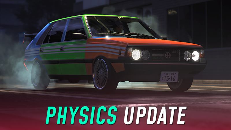 JDM: Japanese Drift Master dostáva nový update, vracia aj nastavenie tlaku v pneumatikách