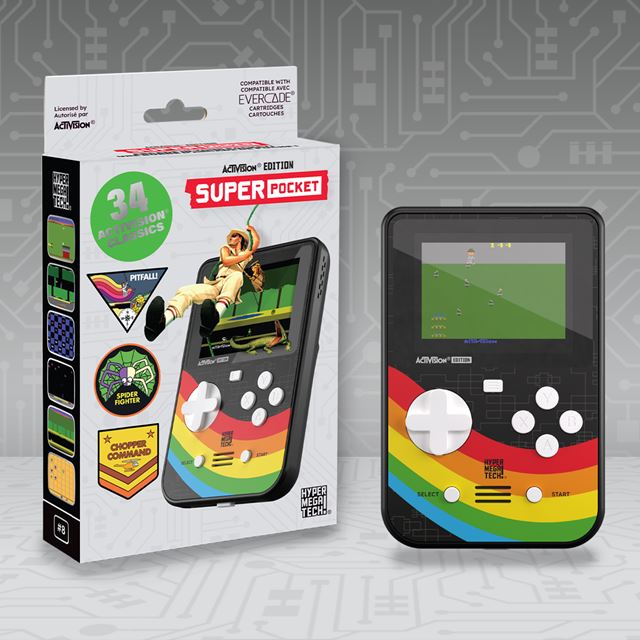 Evercade vydáva Activision Super Pocket a bezdrôtový ovládač