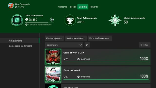Xbox oficiálne ohlásil Mythic Achievement