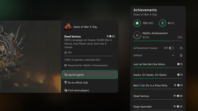 Xbox oficiálne ohlásil Mythic Achievement