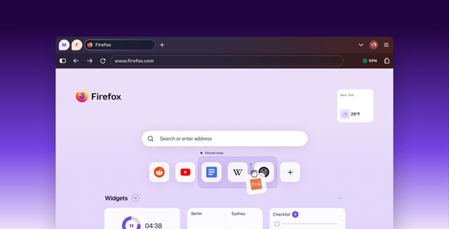 Firefox dostal redizajn a kompaktný režim