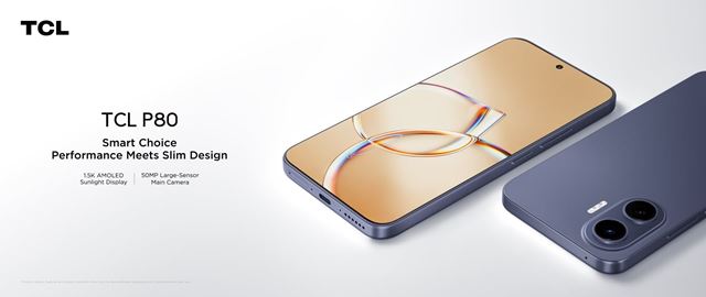 TCL predstavilo sériu mobilov P80 s NXTPAPER AMOLED displejom