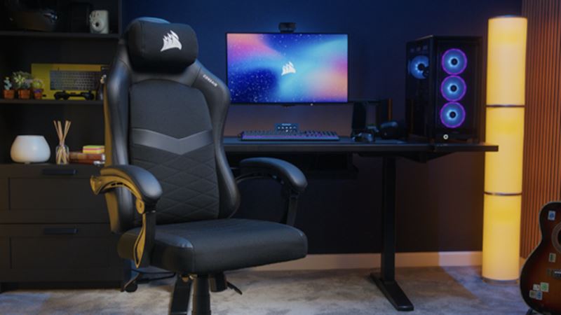 CORSAIR TC80 je nová herná stolička za 179,90 € s dôrazom na odolnosť