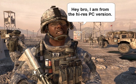 Modern Warfare 2 v detailnom porovnan