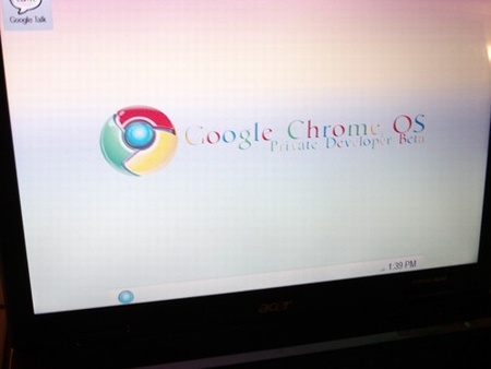 Prv detaily Chrome OS