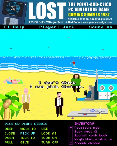 Hra Lost z roku 1987