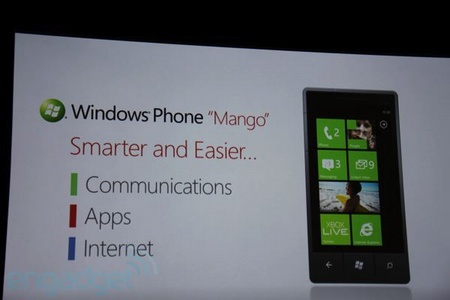 Microsoft predstavil Mango update pre WP7