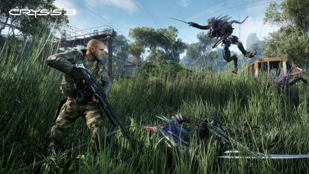 Crysis 3 ukazuje boj vo vysokej trve