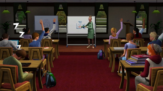The Sims 3 na univerzite, ostrove a v budcnosti