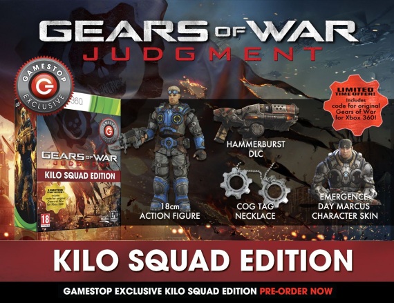Gears of War: Judgment - Kilo Squad edcia