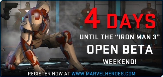 Iron man v open beta teste  Marvel Heroes